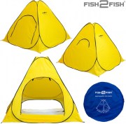 Палатка для зимней рыбалки FISH2FISH автомат 2,2х2,2х1,7 м